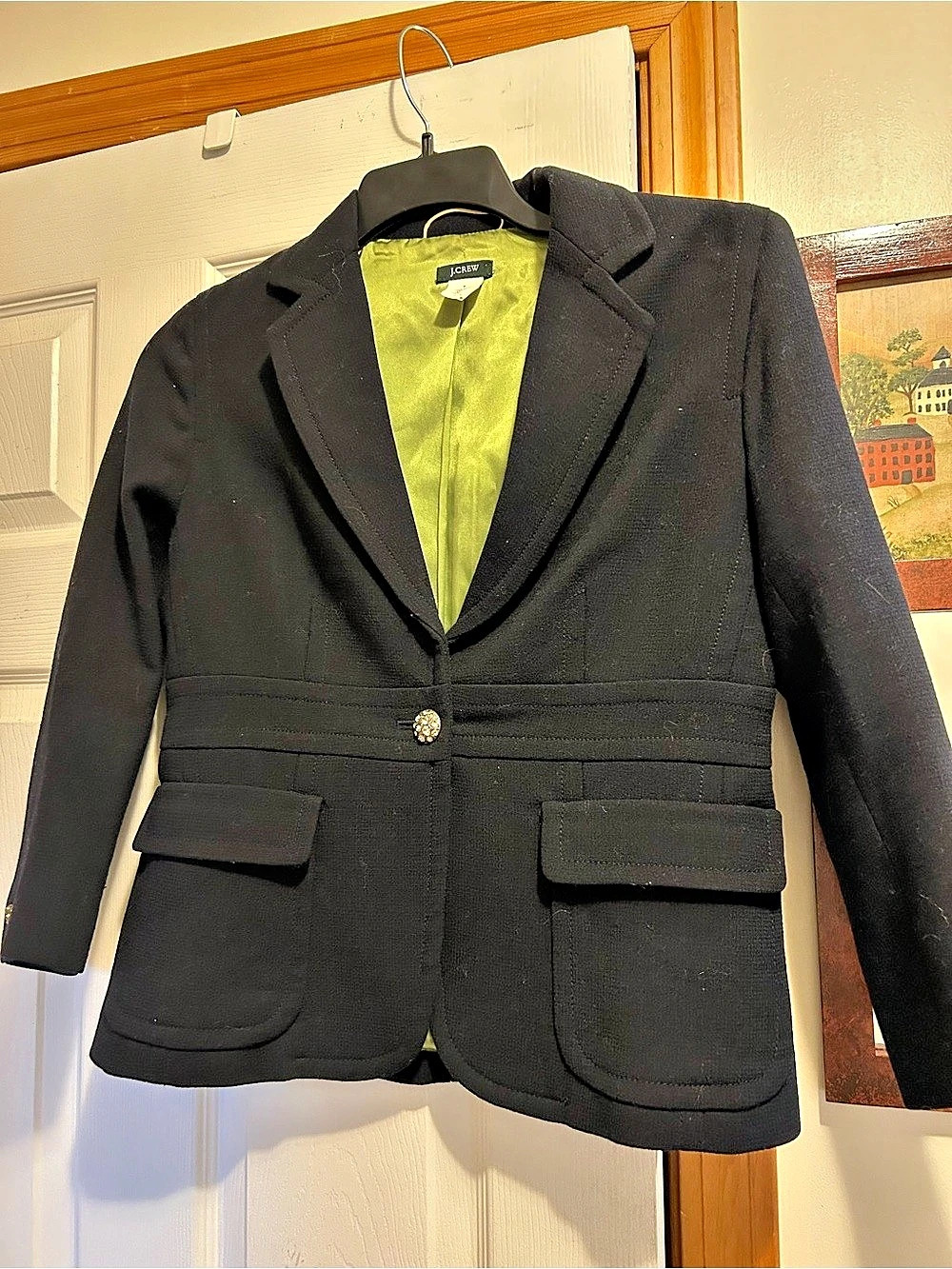 J.Crew 100% Wool Suit size 8